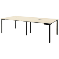 テーブルＨＹ－２４１２Ａ　ＮＡ　固定脚　ナチュラル