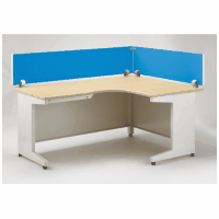 Ｌ型平机デスクトップパネルＲＪ１６１２Ｐ９２　ＢＬ