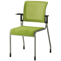 会議イスＭＣ－４　ＧＲ　固定脚