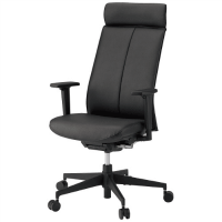 役員イス　ＡＣ－Ｇ２００Ｖ　ブラック