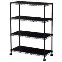 カラーメタルラック　ＣＭＭ－７５１０４Ｂ　ブラック