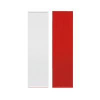 人名プレート　両面式　２６×９７　赤白　１０個