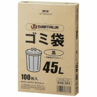 ゴミ袋　黒４５Ｌ　Ｎ１３８Ｊ－４５　１００枚