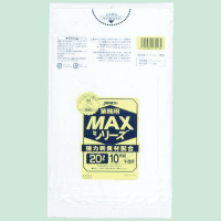 MAX　ゴミ袋　半透明　20L　10枚