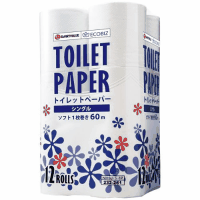 トイレットペーパーシングル　Ｎ０１０Ｊ－Ｓ－１Ｐ　９６ロール