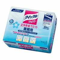 クイックルワイパー業務用　立体吸着ウエットシート　３０枚入