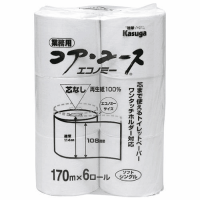 コア・ユースエコノミーシングル１７０ｍ　６ロール×８パック入