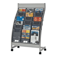 パンフレットスタンドＰＳＬ－Ｃ３０６－ＧＲ　３列６段