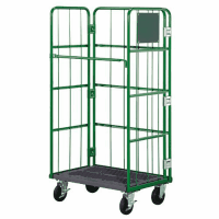 ロールボックスパレット　ＲＣ－Ｐ－３３Ｃ　グリーン　取寄品