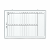 壁掛ホワイトボード　ＪＭ－９０６０ＭＳ　月予定縦