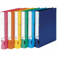 Ｄ－リングファイル　背幅ワイド　Ａ４タテ　ピンク