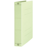 フラットファイル厚とじ５００　Ａ４　グリーン　１０冊