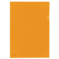 カラークリアーホルダー５枚　Ａ４　Ｆ－７８　橙