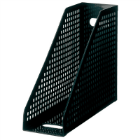 シスボックス（ＰＰ製）Ａ４縦横フリー　背幅１０５ｍｍ　黒