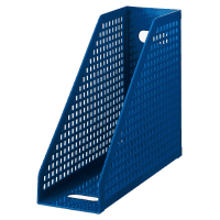 シスボックス（ＰＰ製）Ａ４縦横フリー　背幅１０５ｍｍ　青