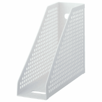 シスボックス（ＰＰ製）Ａ４縦横フリー　背幅１０５ｍｍ　白