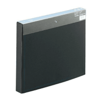 ケースファイル　Ａ４　背幅３５ｍｍ　背ラベル色ブルー