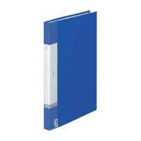 リクエストクリヤーブック＜中紙あり＞Ａ３縦　４０ポケット　青