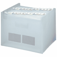 ドキュメントファイルのび～る２　Ａ４横２５ポケット　クリア