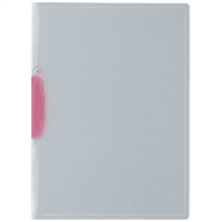 ウィングクリップファイルＡ４縦２０枚収容　レッド　１０冊