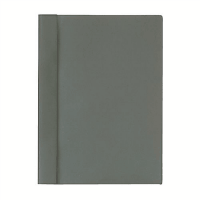 レポートファイルＡ４縦２穴　１２０枚収容　ダークグレー１０冊