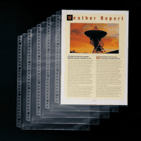 クリアポケットリフィール横入　Ａ４縦３０穴　中紙なし　５０枚