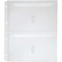 取扱説明書ファイル用ポケット　Ａ４縦２段　２６３０ＰＡ　４枚