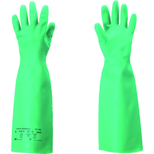 耐溶剤作業手袋　アルファテック　３７１８５１０