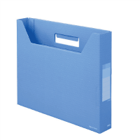 ＤｅｊａｖｕボックスファイルＡ４横　背幅５０　スカイブルー