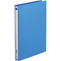 リングファイル（エコノミータイプ）Ａ４縦　背幅２７　アオ