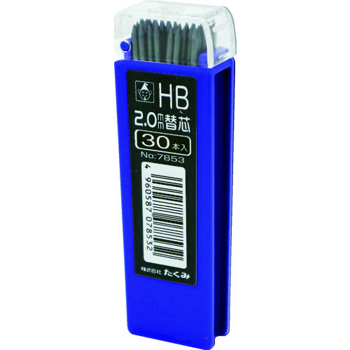 ノック式鉛筆　替芯　ＨＢ　３０本入