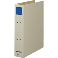 保存ファイルドッチ式　Ａ４縦　２穴　綴厚５０　アオ　４０７５