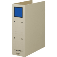 保存ファイルドッチ式　Ａ４縦　２穴　綴厚８０　アオ　４０７８