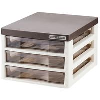 デスクキャビネット　浅３段