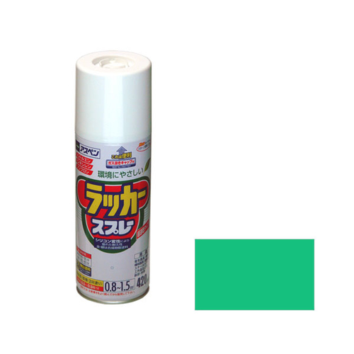 アスペンラッカースプレー　４２０ｍＬ　エメラルド