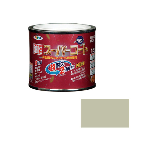 油性スーパーコート　１／５Ｌ　（ソフトグレー）