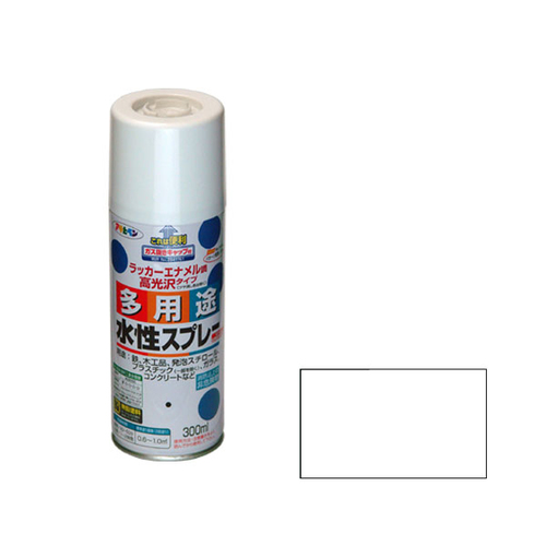 水性多用途スプレー　３００ｍＬ　（ツヤ消しクリヤ）