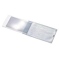 ルーペ　Ｕ－４シートレンズ２倍手帳サイズ