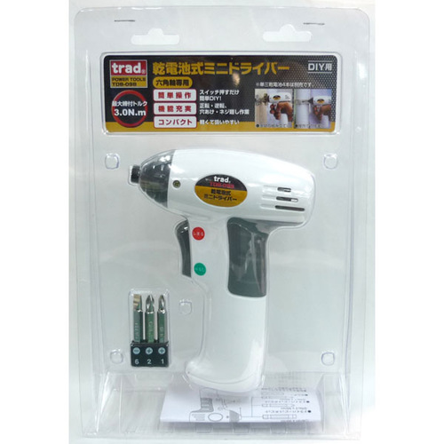ｔｒａｄ　電池式ミニドライバー　ＴＤＢ－０９８