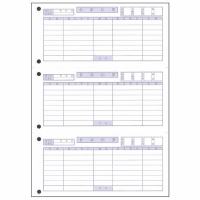 仕訳伝票　２９７×２１０ｍｍ（単票・コクヨ式）　３３８１