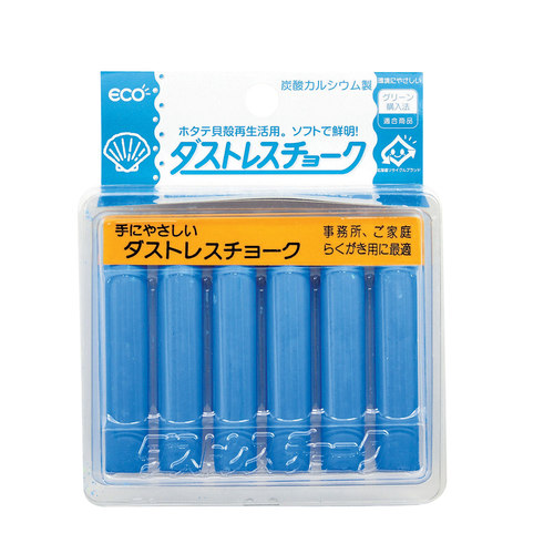 ダストレスチョーク（６本入）　青　ＤＣＣ－６－ＢＵ