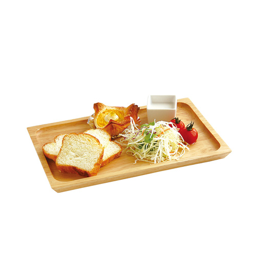 木製カフェトレイ　ノーマル　ナチュラル