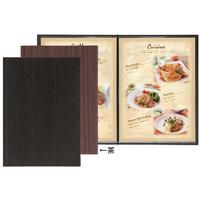 メニューブック　ＬＳ－１５　茶