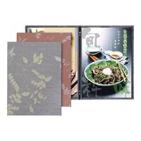 和風メニューブック　ＷＡ－４　赤