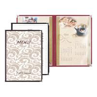 耐熱メニューブック　ＡＢＷ－１１－４Ｐ　赤