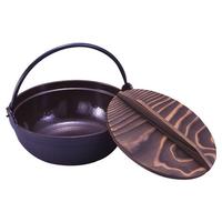 ＩＫ電調専科　深型鍋（内茶ホーロー仕上）　２７ｃｍ