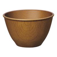 ＷＯＯＤ　スープボール　１０ｃｍ　ブラウン