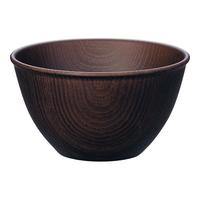 ＷＯＯＤ　スープボール　１２．５　ダークブラウン