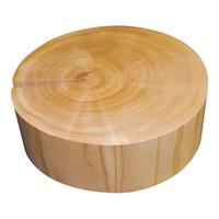 檜丸太ディスプレイ　φ２８０×Ｈ１００