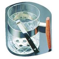 ガラス製　アイスペール（トング付）　９０８１